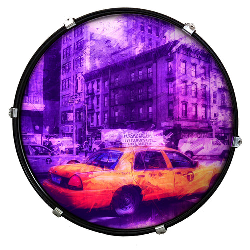 Pop-Art von Stefanie Pappe-Stellbrink als Kunstdruck auf Schlagzeugfelle